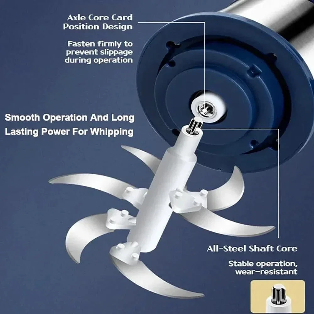 5L Electric Meat Grinder Food Processor 304 Stainless Steel Vegetable Slicer Chopper Kitchen Mixer Machine