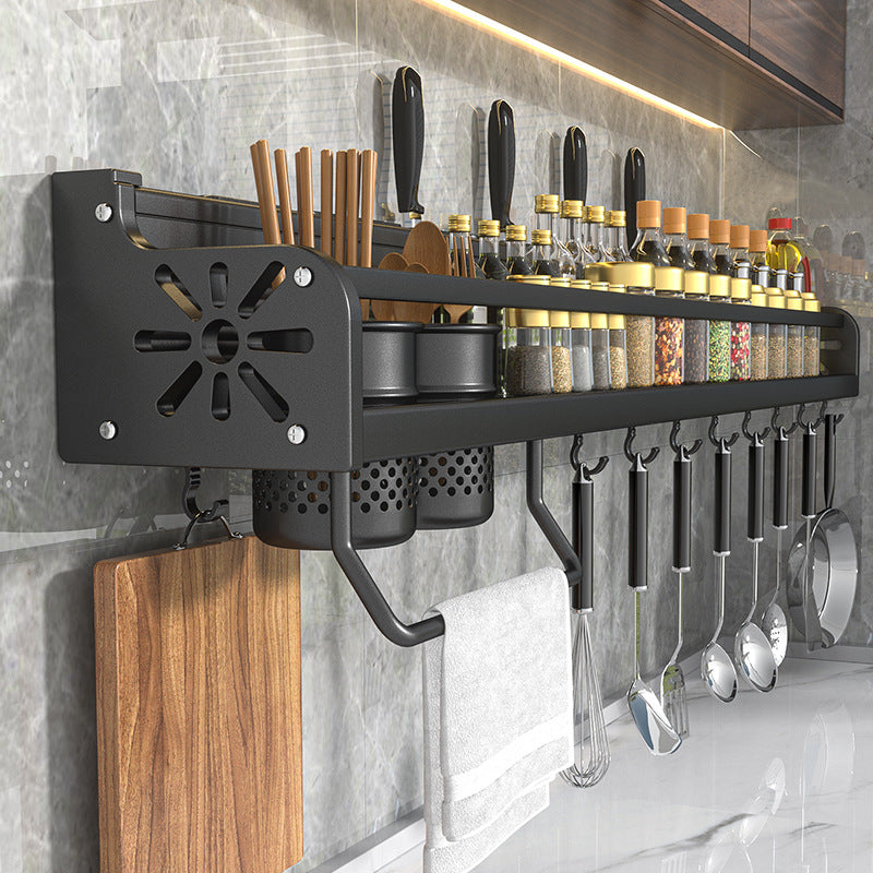 Kitchen Storage Rack Punch-free Multi-functional Household